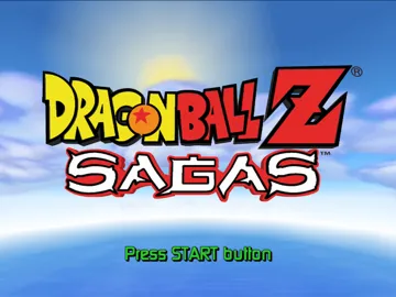 Dragon Ball Z - Sagas screen shot title